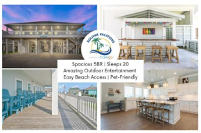 Gorgeous 5BR Sleeps 20 Great OutDoor Entertainment - Diamond in the Dunes